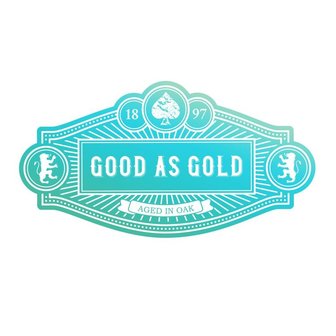 CO726835 Couture Creations  Mini Stamp - Gentleman&#039;s Emporium - Good as Gold Sentiment (1pc)