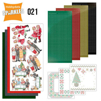 SPDO021 Sparkles Set 21 - Family Christmas