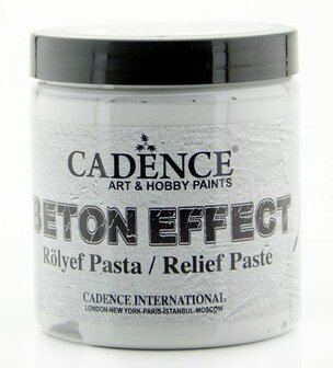 Cadence Beton Effect Relief Pasta Grijs BR250  250 ML