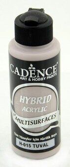 Cadence Hybride acrylverf (semi mat) Natural canvas 01 001 0015 0120  120 ml