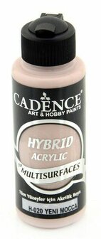 Cadence Hybride acrylverf (semi mat) New mocca 01 001 0020 0120  120 ml