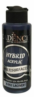 Cadence Hybride acrylverf (semi mat) Donkerblauw 01 001 0062 0120  120 ml