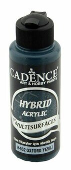 Cadence Hybride acrylverf (semi mat) Oxford groen 01 001 0052 0120  120 ml