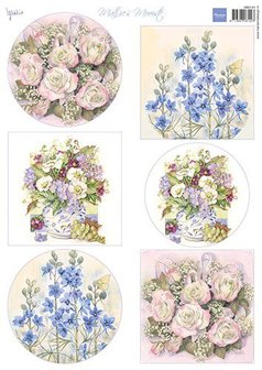 Marianne Design Decoupage Mattie&#039;s Mooiste - Veldbloemen MB0191 A4 (01-21)