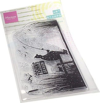 Marianne D Clear Stamps Art stamps - Vissen MM1646 63x140mm (05-21)