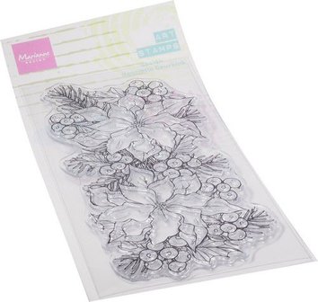 Marianne D Clear Stamps Art stamps - Kerstster MM1649 85x185mm (10-21)