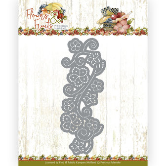 PM10219 Dies - Precious Marieke - Flowers and Fruits - Fruit Blossom Border