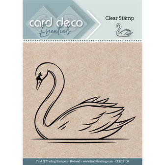 CDECS100 Card Deco Essentials Clear Stamps - Swan