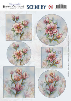 CDS10070 Scenery - Yvonne Creations - Aquarella - Magnolia