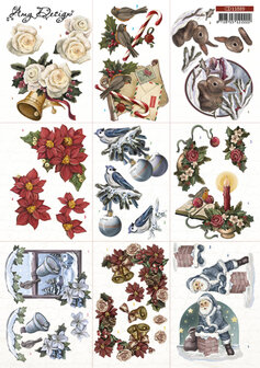 CD11889 3D Cutting Sheets - Amy Design - Christmas Mini 6