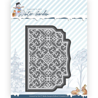 JAD10168 Dies - Jeanine&#039;s Art - Winter Garden - Snowflake Border