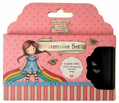 Studio Light Gorjuss Watercolor Set nr.01 GOR-ES-WC01 125x70mm (01-23)