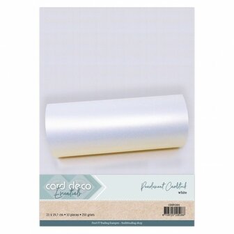 CDEPC001 Card Deco Essentials Pearlescent Cardstock White