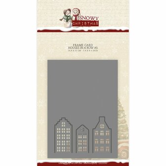 CDCD10145 Card Deco Essentials - Cutting Dies - Houses in a row A5