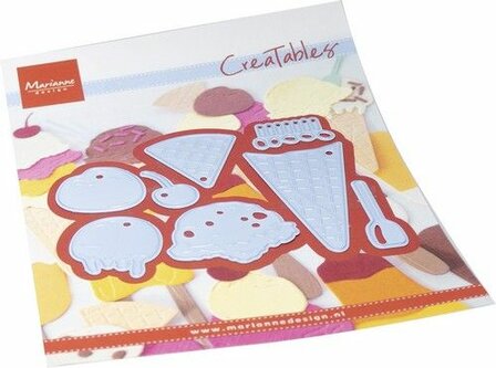 Marianne D Creatable Ijs op hoorntje LR0864 95x70mm (06-24)