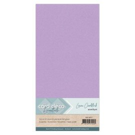 57 Linnenkarton 4K (13,5x27cm) Card Deco Amethyst per 10 vel