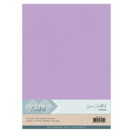 57 Linnenkarton A4 (29,7x21cm) Card Deco Amethyst per 10 vel