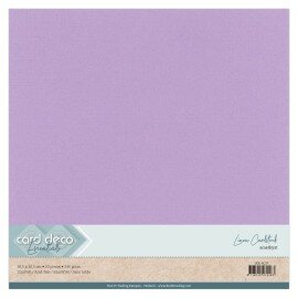 57 Card Deco Linnenkarton - 30,5 x 30,5cm Scrap Amethyst 10 vel 240 grs