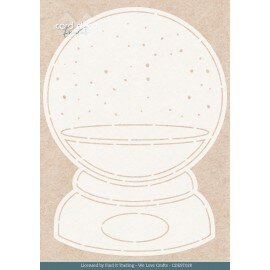 CDEST028 Stencil - Card Deco Essentials - Enchanting Globe - A5