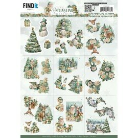 CD12201 Cutting Sheets - Amy Design - Enchanting Christmas - Mini