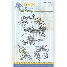 YCCS10087 Clear Stamps - Yvonne Creations - Lemon Breeze - Lemons