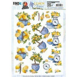 CD12203 3D Cutting Sheets - Yvonne Creations - Lemon Breeze - Lemon Tree