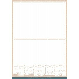 CDEST033 Stencil - Card Deco Essentials - Ruby Christmas Kerst - A4