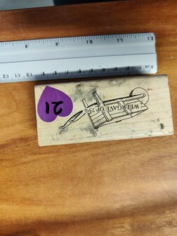 HS21 Houten Stempel (2e kans)