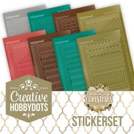 CHSTS053 Stickerset Creative Hobbydots 53 - Glowing Christmas