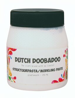 Dutch Doobadoo Dutch Structure Paste Smooth Wit 250ml 870.000.000