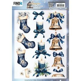 3D Cutting Sheets - Berries Beauties - Falling for Christmas - Lantern