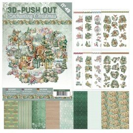 3D Push-Out Book 49 - Enchanting Christmas