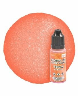 Couture Creations Alcohol Ink Glitter Accents Topaz 12ml (CO728346)