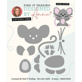 Designed by Anna - Mix and Match Cutting Dies - Mabel Mouse