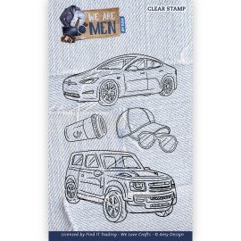 Clear Stamps - Amy Design - We Are Men - Cars