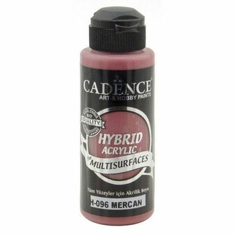 Cadence Hybride acrylverf (semi mat) Coral  01 001 0096 0120 120 ml