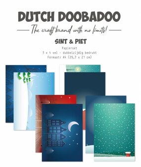 Designpapier - DDBD - Sinterklaas - Sint en Piet