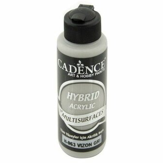 Cadence Hybride acrylverf (semi mat) Mink grijs 01 001 0063 0120 120 ml