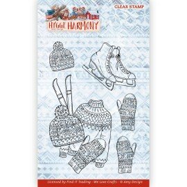 Clear Stamps - Amy Design - Hygge Harmony - Winter Sports