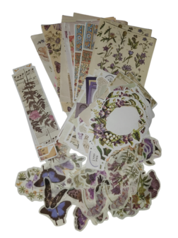 Die-cuts La Provence 40 stuks assorti