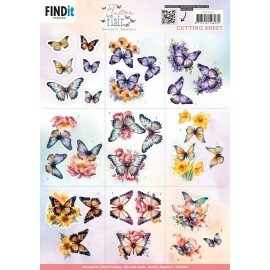 Cutting Sheet - Berries Beauties - Flutter Flair - Mini