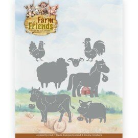 Dies - Yvonne Creations - Farm Friends - Farm Animals