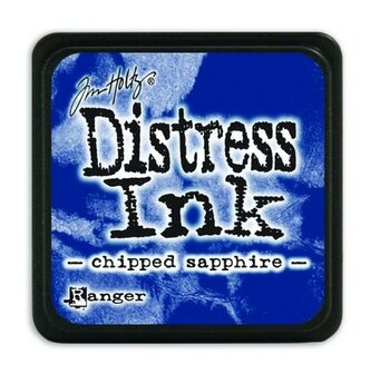 Ranger Distress Mini Ink pad - chipped sapphire TDP39907 Tim Holtz