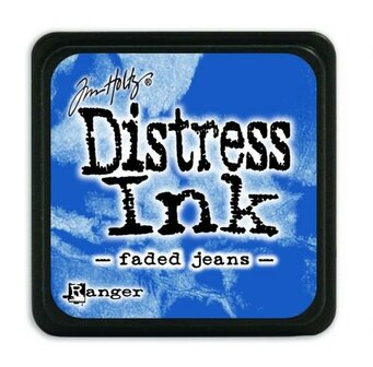 Ranger Distress Mini Ink pad - faded jeans TDP39952 Tim Holtz