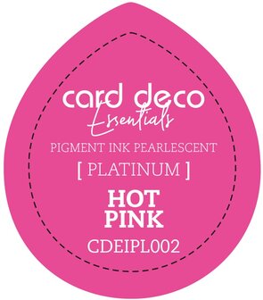 Card Deco Essentials Fast-Drying Pigment Ink Pearlescent Hot Pink