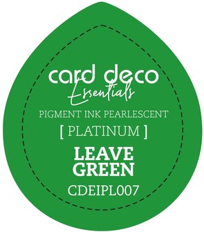 Card Deco Essentials Fast-Drying Pigment Ink Pearlescent Leave Green