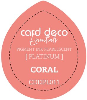 Card Deco Essentials Fast-Drying Pigment Ink Pearlescent Coral