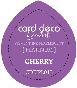 Card Deco Essentials Fast-Drying Pigment Ink Pearlescent Cherry