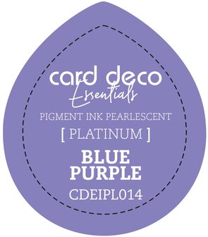 Card Deco Essentials Fast-Drying Pigment Ink Pearlescent Blue Purple