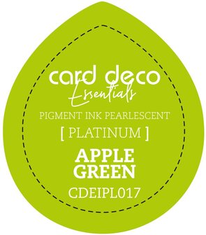 Card Deco Essentials Fast-Drying Pigment Ink Pearlescent Apple Green